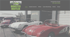 Desktop Screenshot of monstermuffler.net