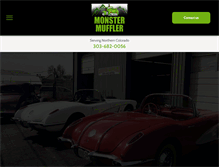 Tablet Screenshot of monstermuffler.net